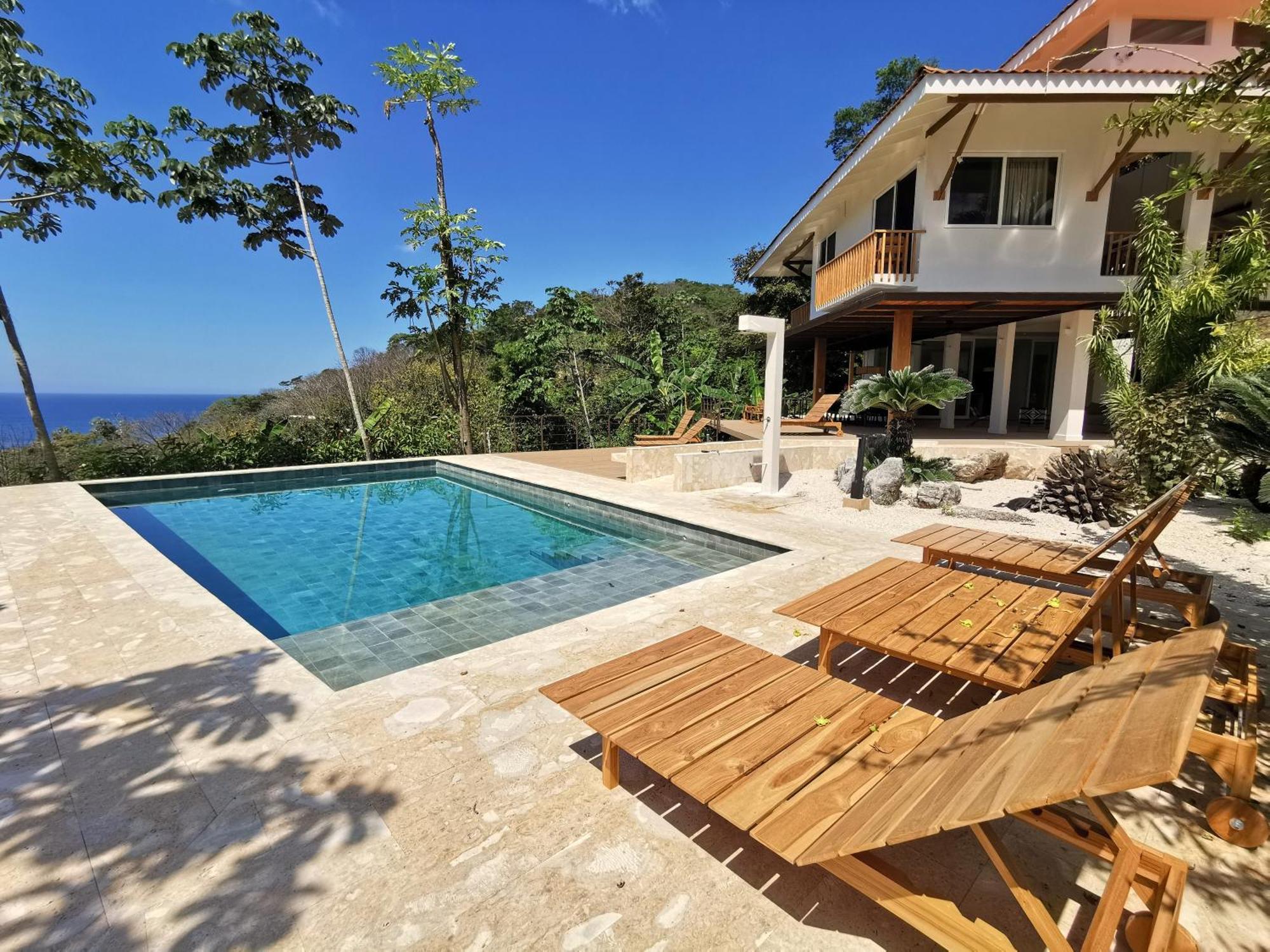 Casa Luna - Private Suites With Ocean View, Pool, Ac, Wifi Playa Santa Teresa  Exteriér fotografie